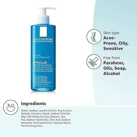 Foaming Gel (400ml) la roche posay (Original)
